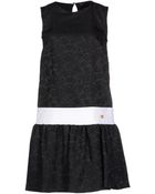 Class Roberto Cavalli Short Dress - Lyst