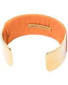 Paula Bianco Orange Crystal Cuff - Lyst