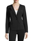 Lafayette 148 New York One-Button Jacket - Lyst