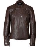 Belstaff Leather Moto Jacket - Lyst