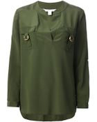 Diane von Furstenberg 'Danielle' Blouse - Lyst