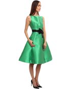 Kate Spade Origami Flared Dress - Lyst