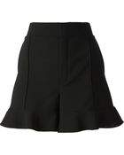 ChloƩ Frilled Shorts - Lyst