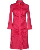 Patrizia Pepe Short Dress - Lyst