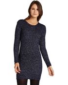 BCBGeneration Two Color Boucle Tunic Dress - Lyst