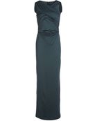 Pinko Long Dress - Lyst
