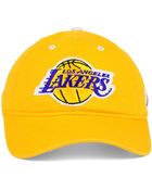 Adidas Los Angeles Lakers Tag Slouch Cap - Lyst