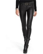 Polo Ralph Lauren Stretch Leather Five Pocket Pants - Lyst