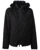 Zucca Artificial Fur Lined Jacket - Lyst