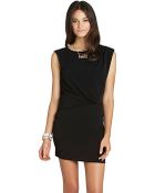 BCBGeneration Side-Draped Dress - Lyst