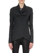 Helmut Lang Sonar Knitted Wool Jacket - Lyst