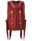 Isabel Marant Embroidered Waistcoat - Lyst