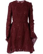 Giambattista Valli Lace Embroidery Dress - Lyst