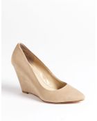 Pour La Victoire Mai Suede Wedge Pumps - Lyst