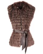 Hockley Celine Layered Fur Gilet - Lyst