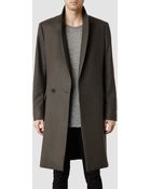 AllSaints Flint Coat - Lyst