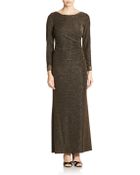 Patra Long Sleeved Beaded Gown - Lyst