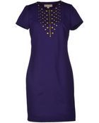 MICHAEL Michael Kors Short Dress - Lyst
