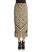 Free People Magic Carpet Ride Skirt - Lyst