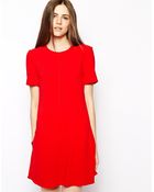 Vanessa Bruno Athé Vanessa Bruno Athe Dress With Seam Detail - Lyst