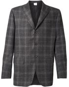 Kiton Plaid Blazer - Lyst