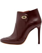 Mulberry Willow High Heel Bootie - Lyst
