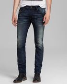 Diesel Jeans - Thavar Jogg Super Slim Fit In Dark Wash - Lyst