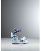 Patrizia Pepe Wedge Sandal - Lyst