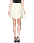 Erdem 'Roza' Velvet Waistband Cloqué Skirt - Lyst