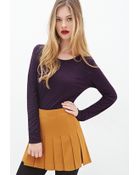 Forever 21 Polka Dot Print Top - Lyst
