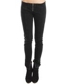 Balmain Skinny Zipper Jean - Lyst