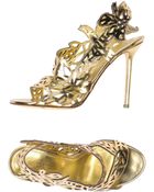 Sergio Rossi Highheeled Sandals - Lyst