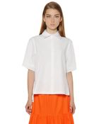 I'm Isola Marras Cotton Poplin Shirt - Lyst