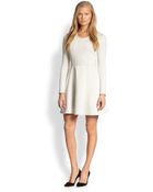 Cut25 By Yigal Azrouël Diamondpatterned Fitflare Dress - Lyst