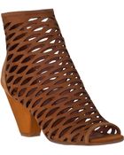 Jeffrey Campbell Produce Ankle Boot Tan Suede - Lyst