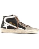 Golden Goose Deluxe Brand 'Slide' Hi-Top Sneakers - Lyst