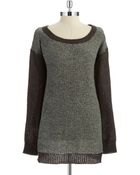 BCBGeneration Wool Tunic Sweater - Lyst