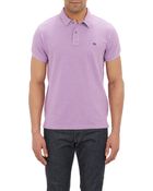 Etro Paisley-Faced Polo-Collar Shirt - Lyst