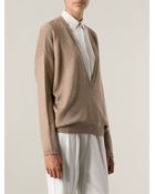 Brunello Cucinelli Sequin Detail Sweater - Lyst