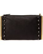 Lanvin Studded Clutch - Lyst