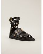 Versace Gladiator Sandal - Lyst