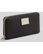 Marc By Marc Jacobs Wallet - Slim Zip Around Continental - Lyst