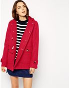 Asos Ultimate Hooded Duffle Coat - Lyst