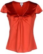 Armani Blouse - Lyst