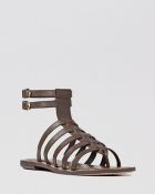 Sam Edelman Gladiator Sandals Gilda Flat - Lyst