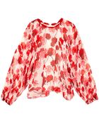 Giambattista Valli Floral-Print Silk-Chiffon Blouse - Lyst