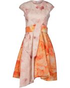 Dior Short Dress - Lyst