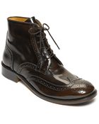 Tommy Hilfiger Brogue Boots - Lyst
