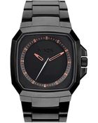 Nixon Deck Matt Black / Industrial Green Watch - Lyst