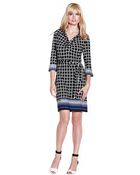 Laundry By Shelli Segal Printed Shirt Dress - Lyst